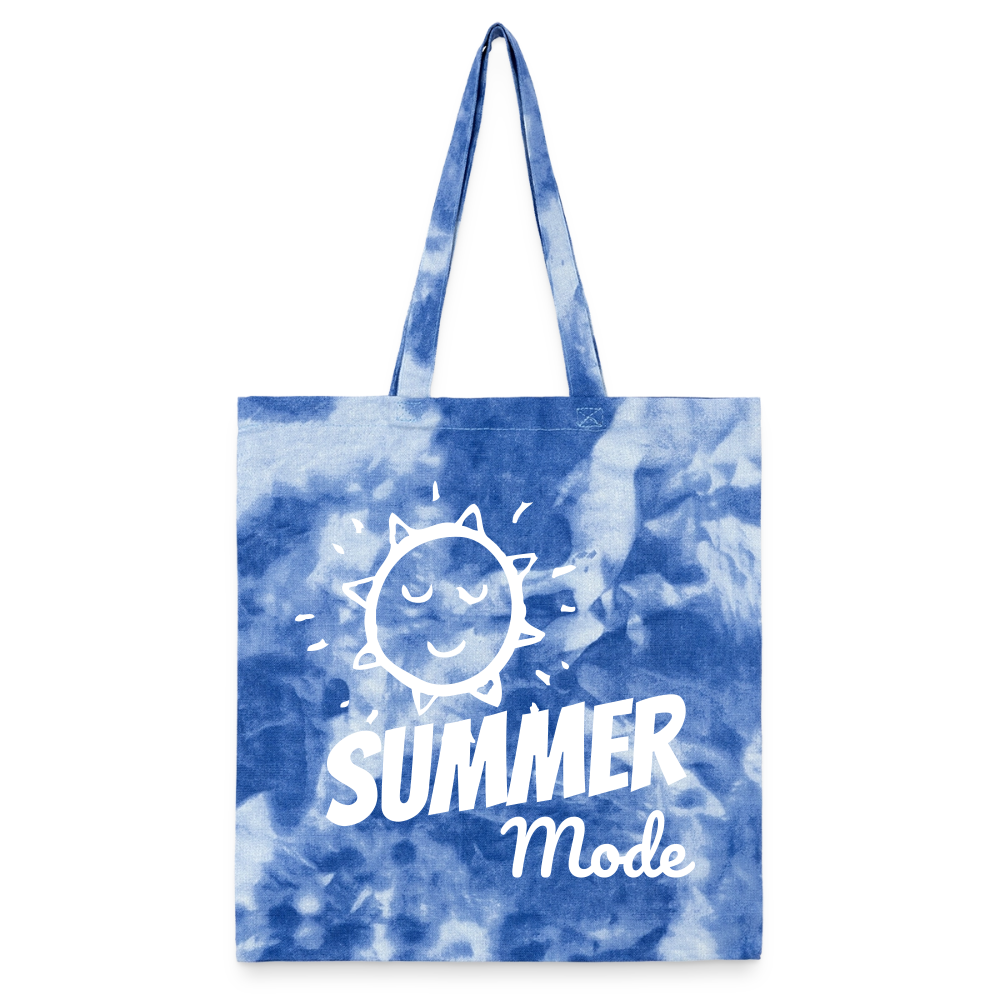Summer Mode Tie Dye Tote Bag