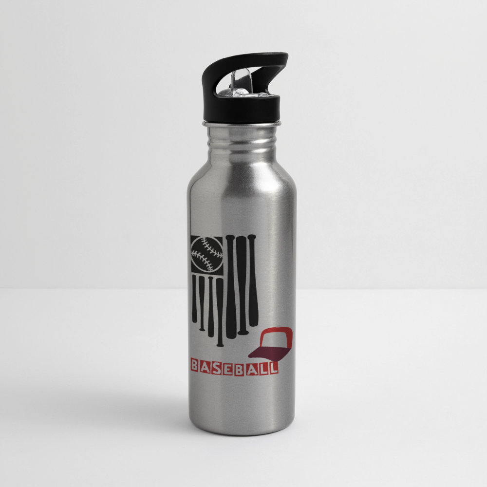 Child's Baseball Stainless Steel Water Bottle Tumbler
