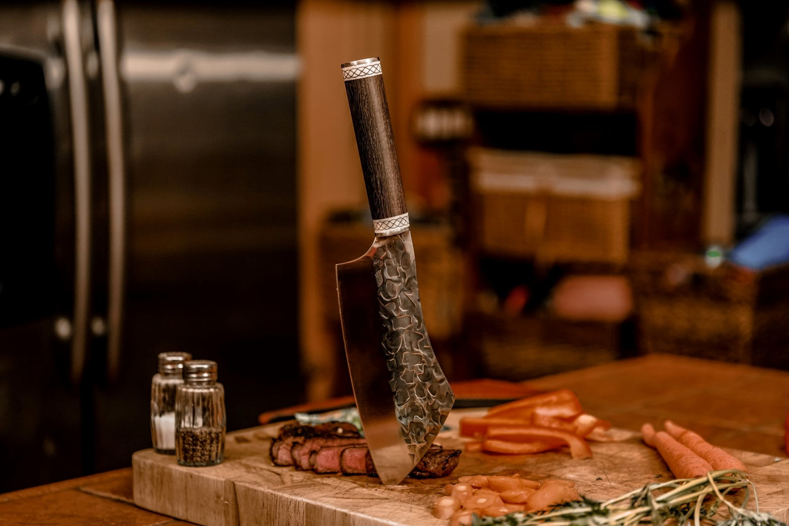 Viking Kitchen Knife – Cleaver Chef Hybrid