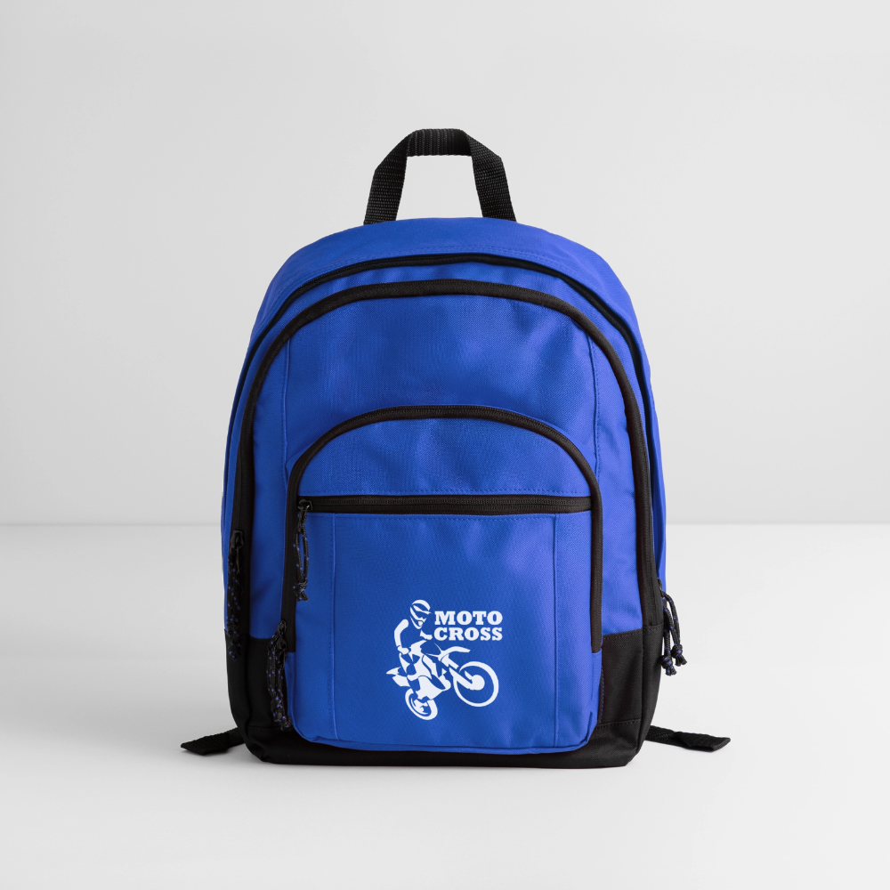 Motocross Bike Rider Basic Backpack