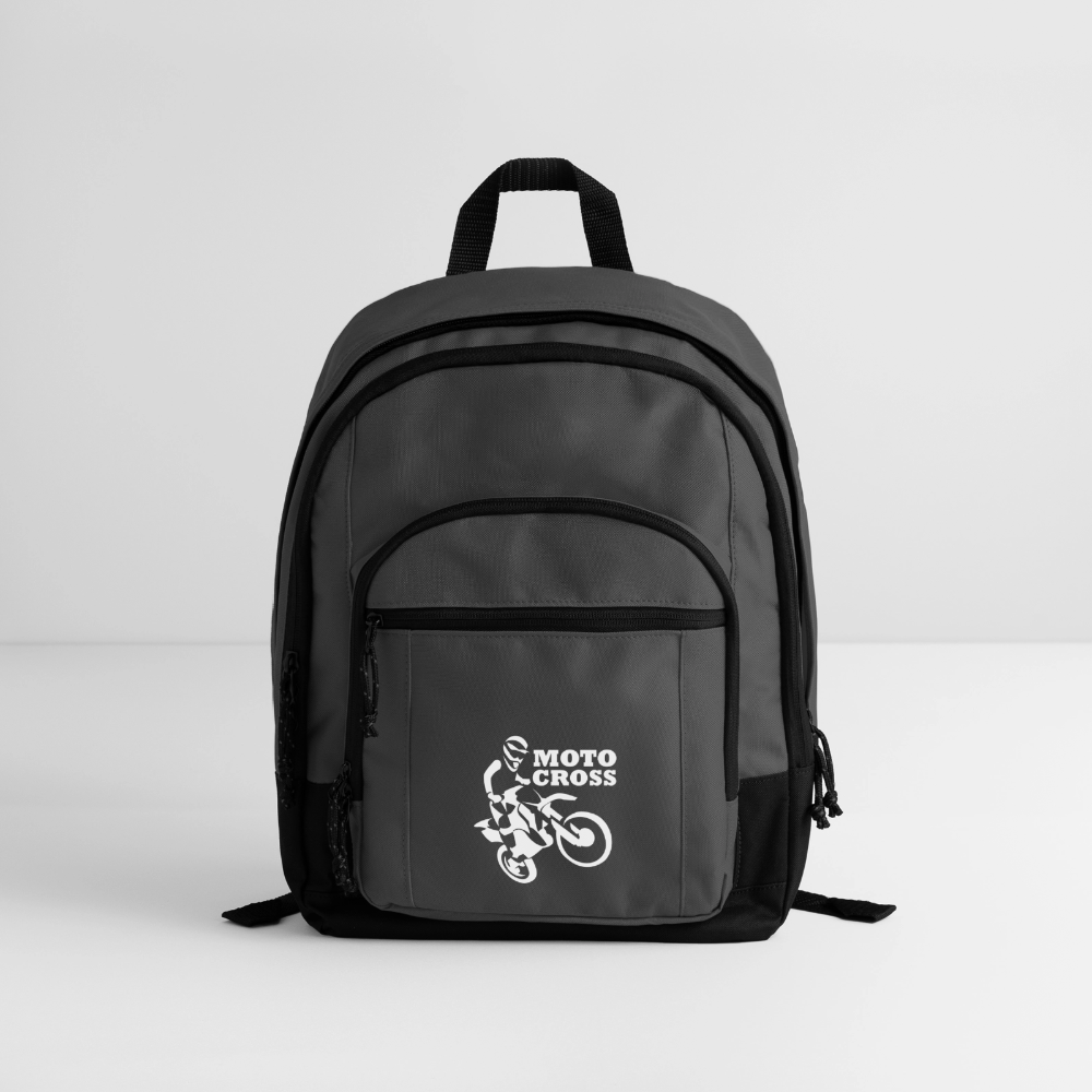Motocross Bike Rider Basic Backpack