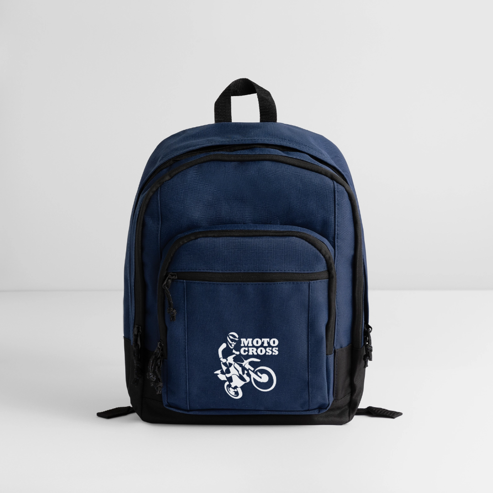 Motocross Bike Rider Basic Backpack