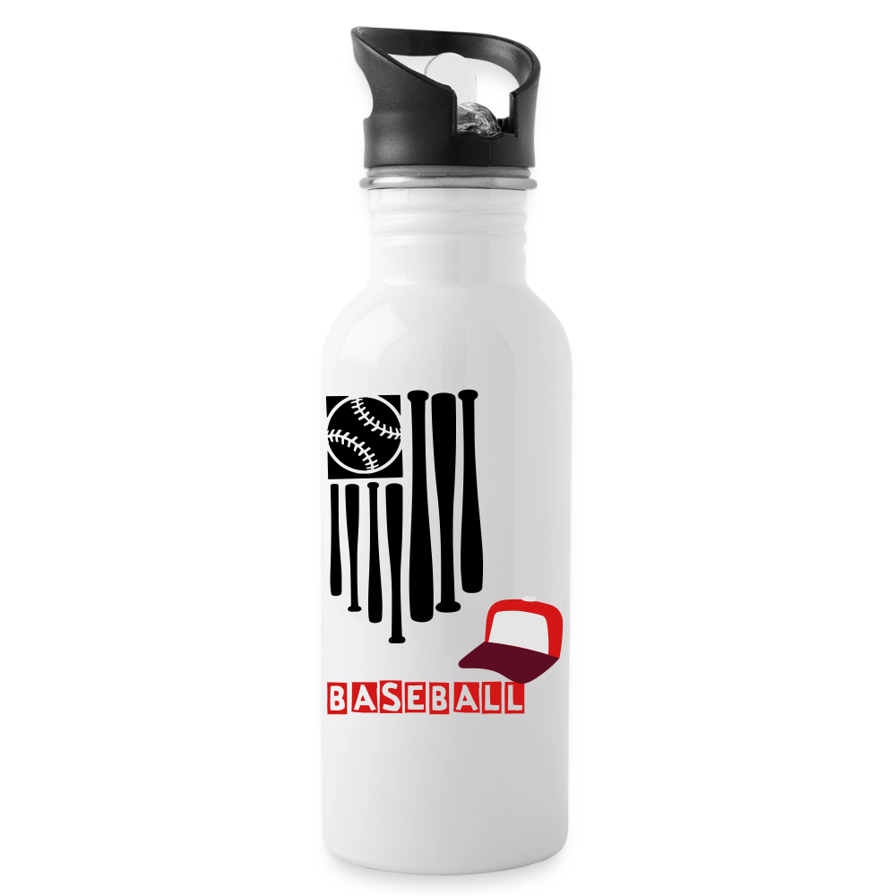 Child's Baseball Stainless Steel Water Bottle Tumbler