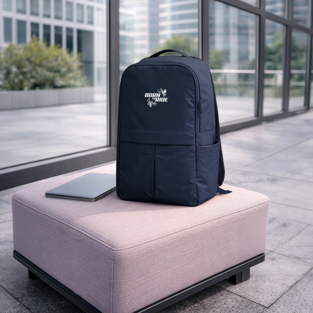 Born to Ride Motocross Matte Backpack