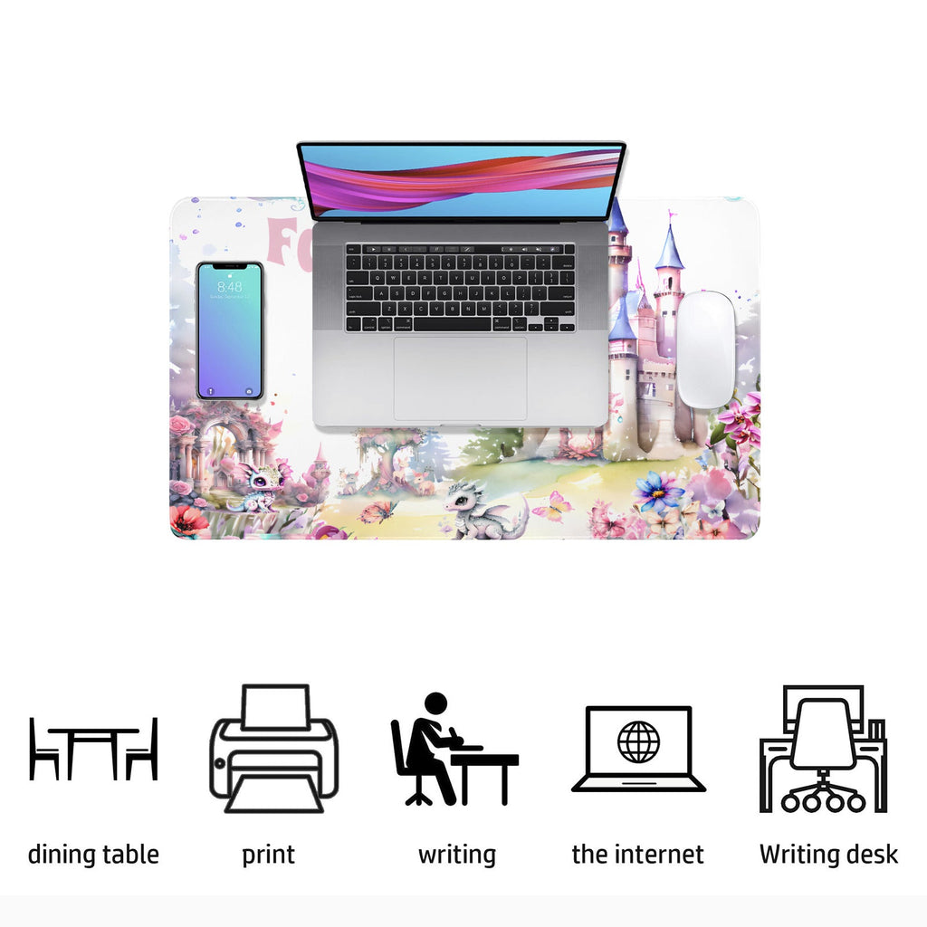 Fantasy Life Custom Rectangle Mousepad with Stitched Edges | 23.6" x 13.8"