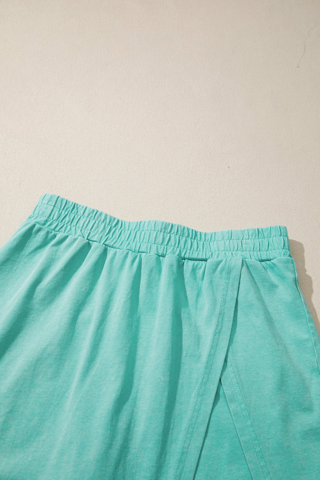 Mineral Wash V-Neck Tee & Skort Set