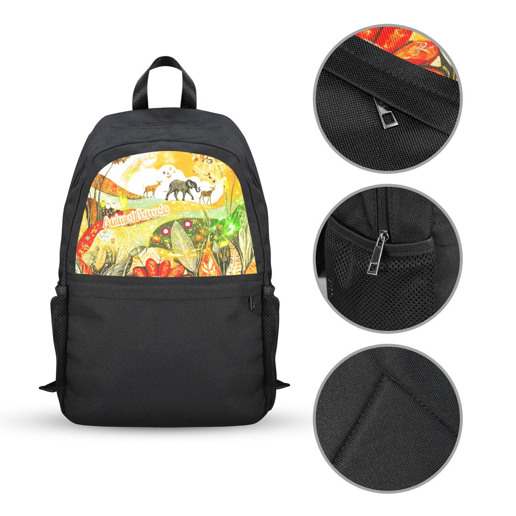 Animal Parade Casual Backpack | Upper Part Printing