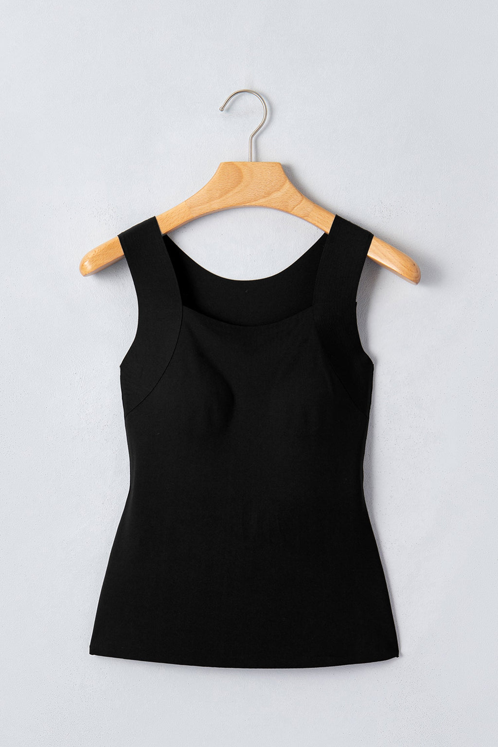 Solid Wide Strap Tank Top