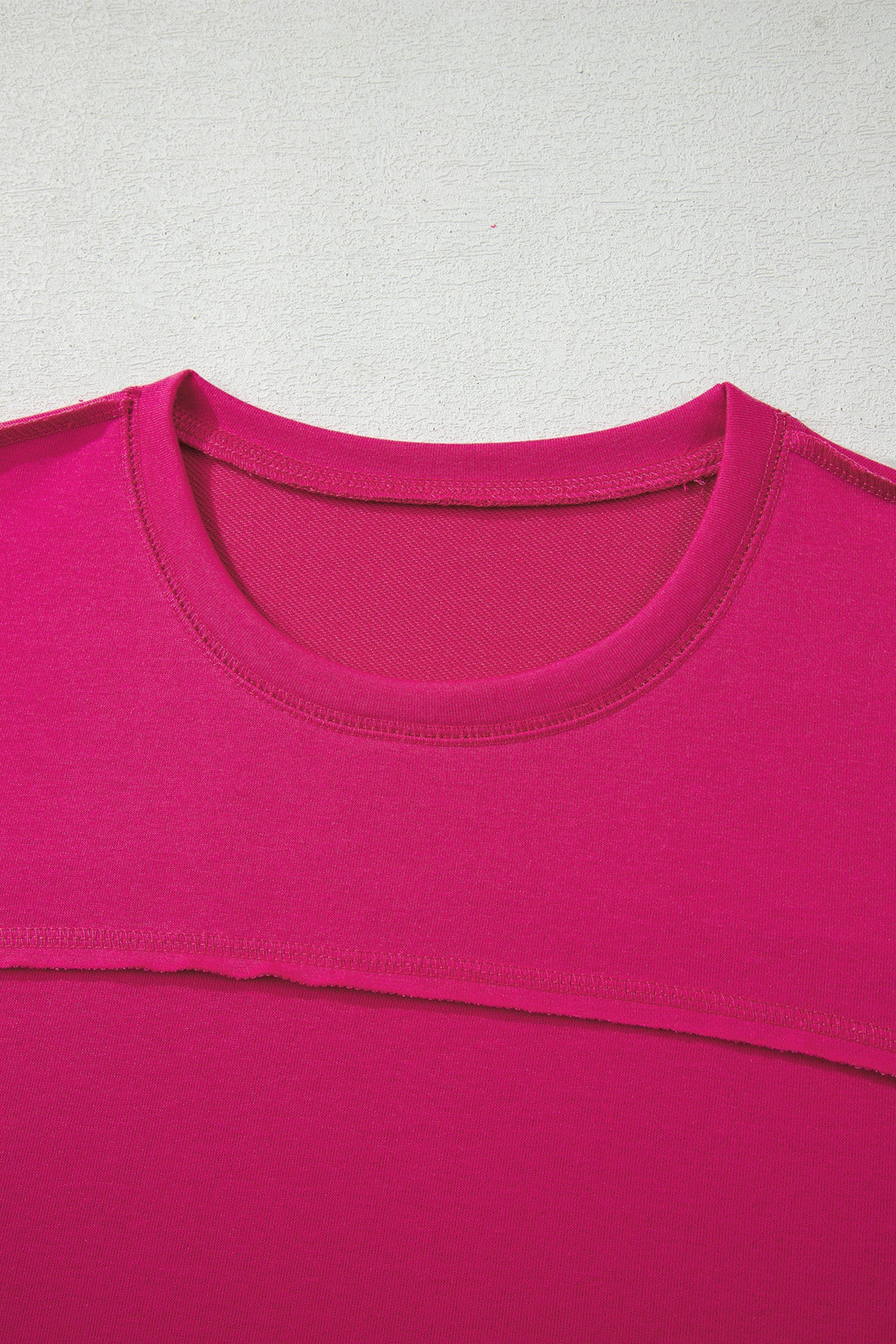 Solid Drop Shoulder Boxy Tee & Barrel Pants Set