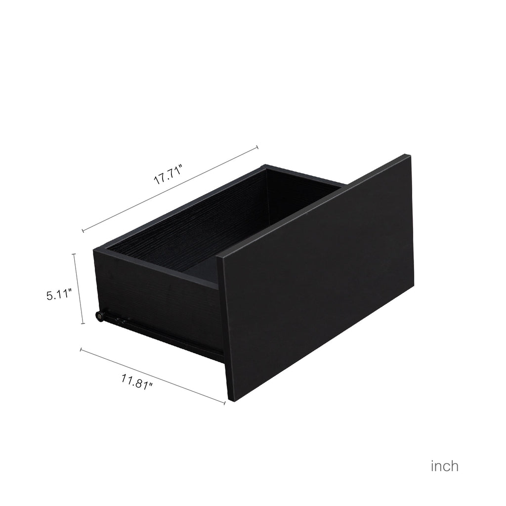 High gloss TV Stand with LED Lights for TVs up to 65'', Modern TV Console with Storage Cabinets for Living Room,Black