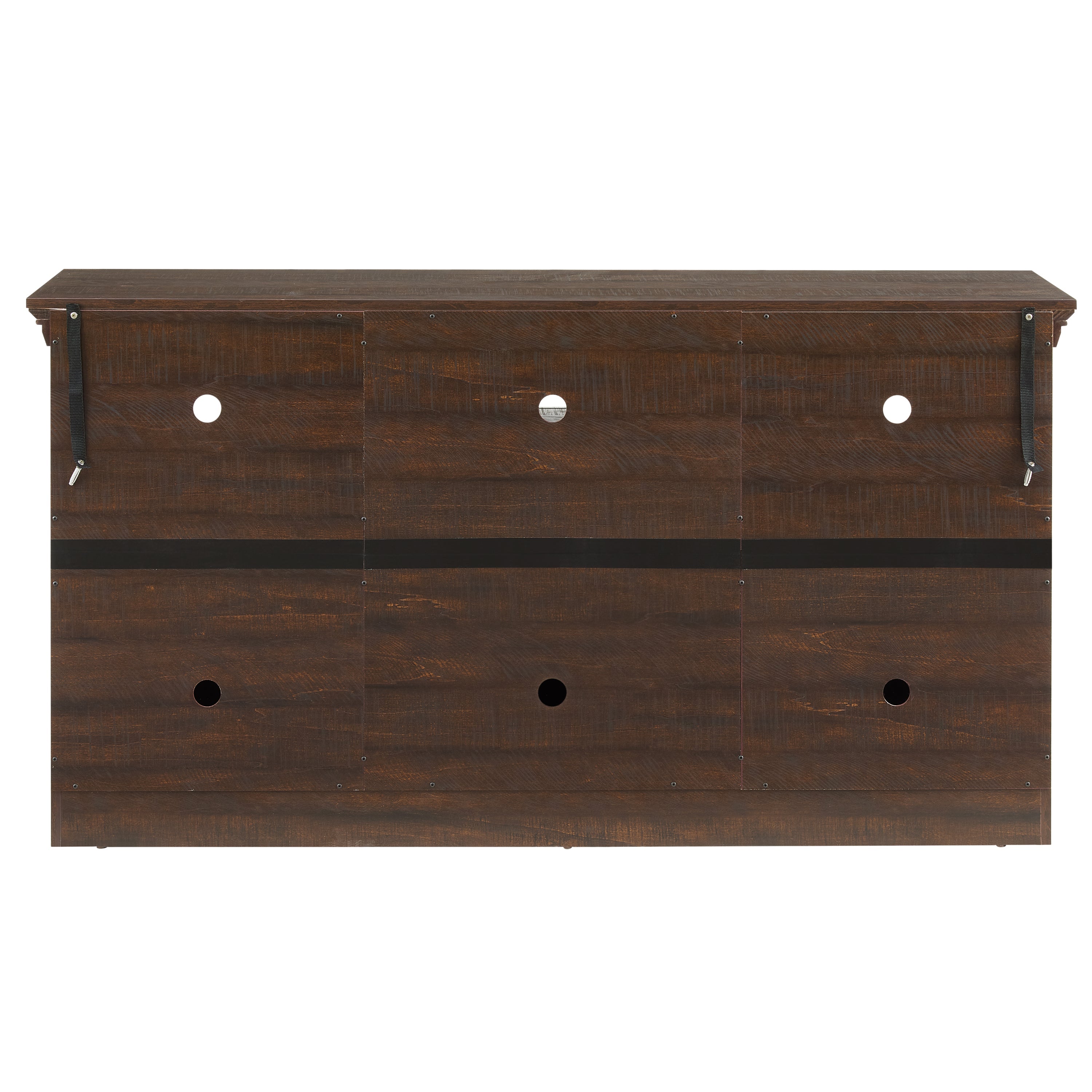 2 Doors Cabinet Farmhouse  Cabinet, Farmhouse TV Stand Barn Design,Farmhouse TV Media Stand, Large Barn Inspired Home Entertainment Console with 18' fireplace insert,Espresso,60.23'W*15.35'D*31.7'H