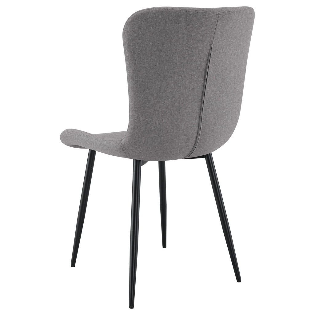 Grant Warm Grey Upholstered Dining Side Chair (Set of 2)