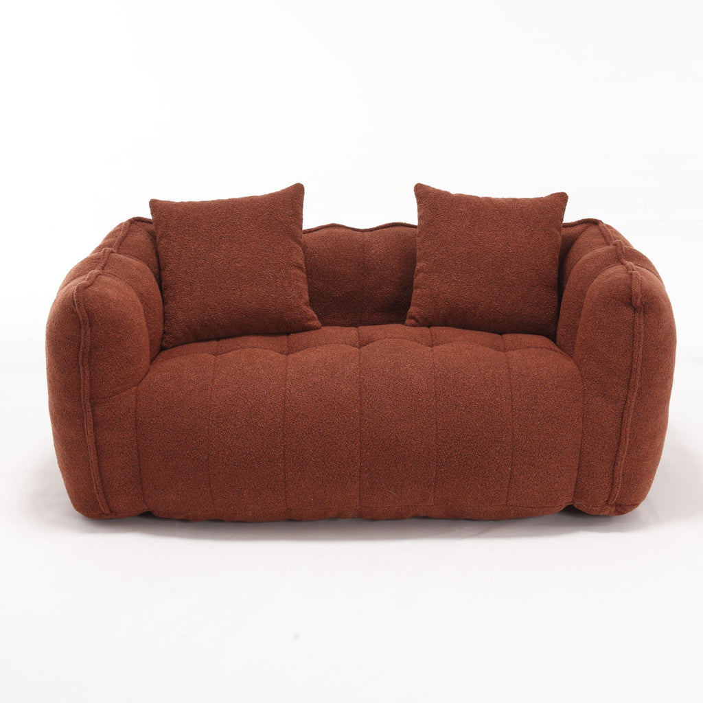 Cozy Beanbag Chair With High Resilience Foam Core For 2