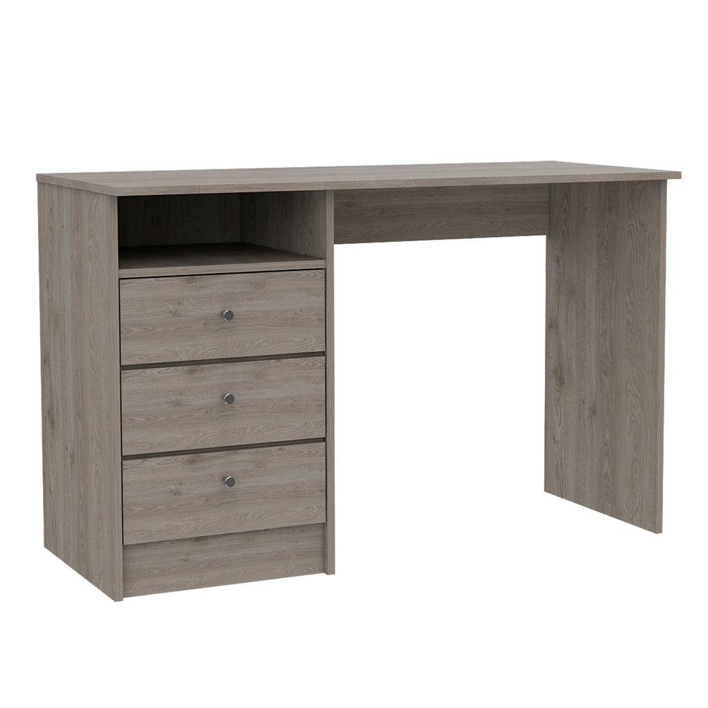 Andalucia 3 Drawer Computer Desk, One Shelf