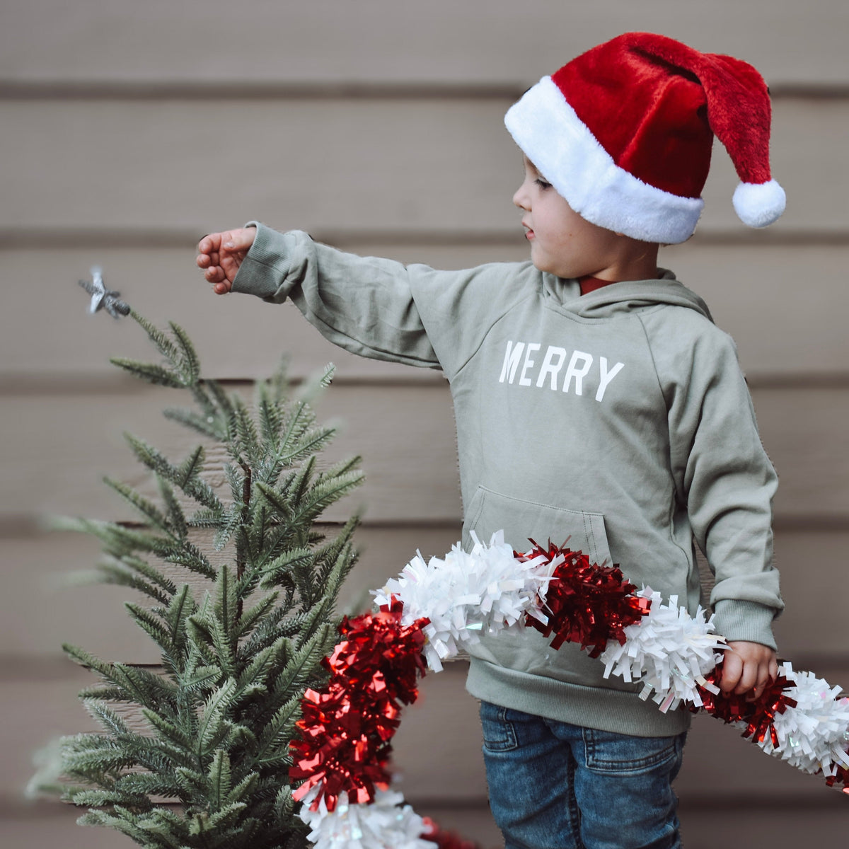 Merry Christmas Graphic Hoodie or Crewneck Sweatshirt