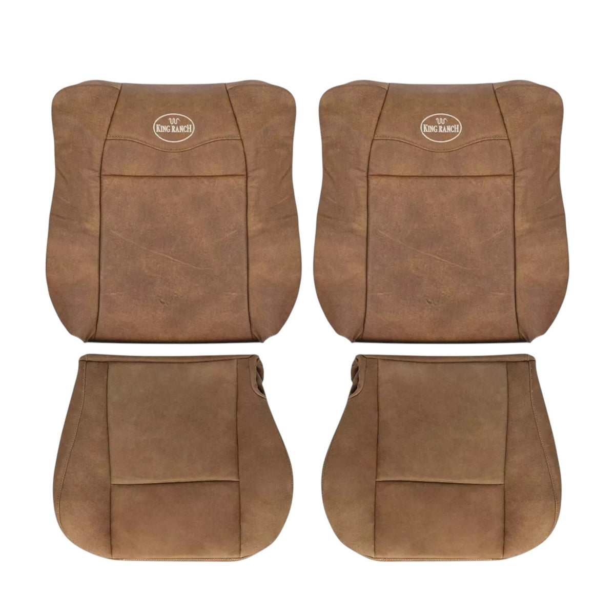 2001 2002 2003 Ford F150 King Ranch New Front GENUINE LEATHER Seat Covers