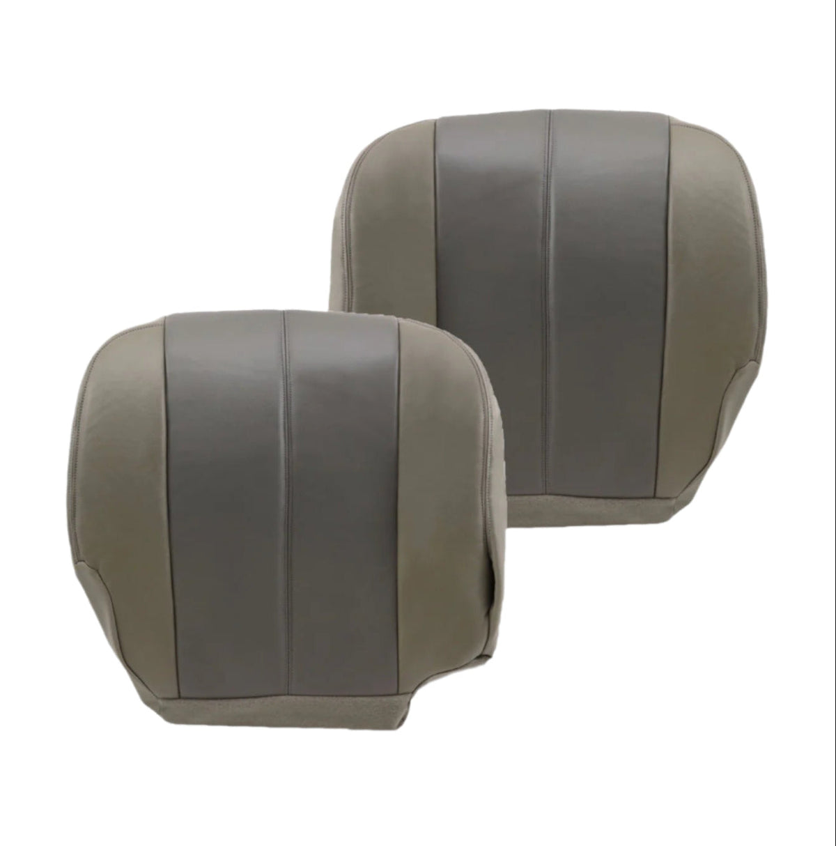2001 2002 GMC Yukon Denali XL SLT SLE Leather Replacement Seat Cover 2 Tone Gray: Choose From Variation