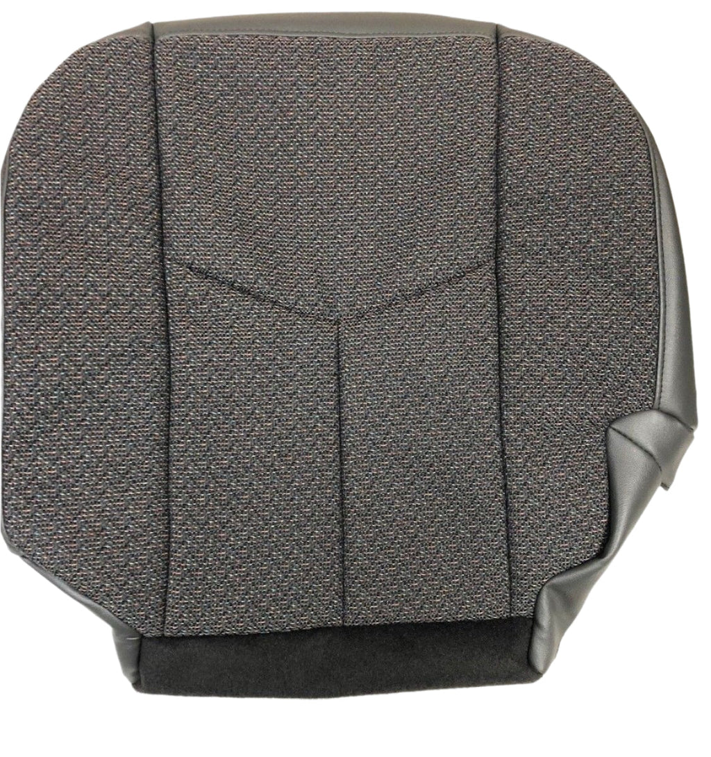 2003 2004 2005 2006 2007 Chevy Silverado Driver and Passenger Cloth Seat Cover in Dark Gray