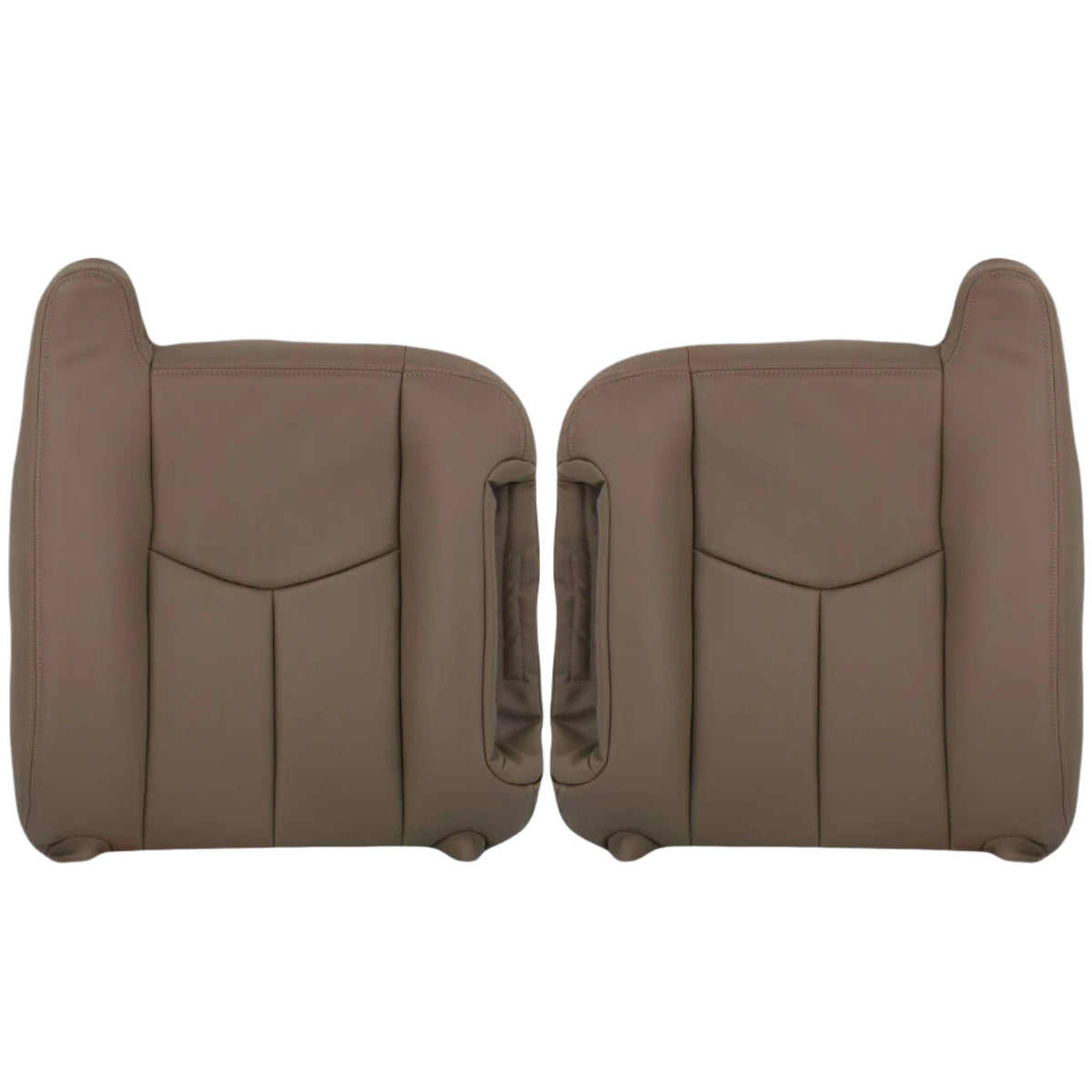 2003-2007 Chevy Silverado/Avalanche Seat Cover in Tan: Choose Leather or Vinyl