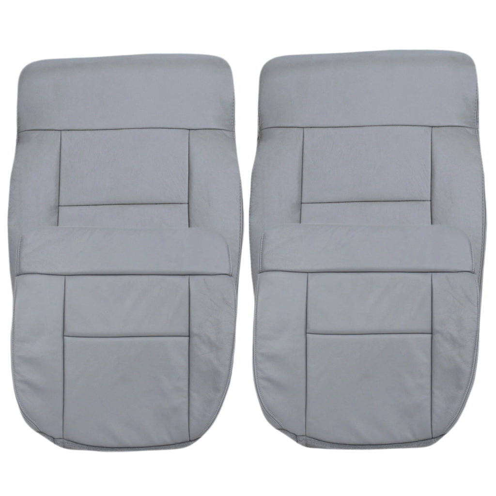 2004-2008 Ford F150 Seat Cover in Gray: Choose Leather or Vinyl