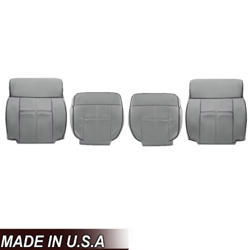 2006 2007 2008 Lincoln Mark LT Front Replacement Seat Covers in Dove Gray: Choose From Variants