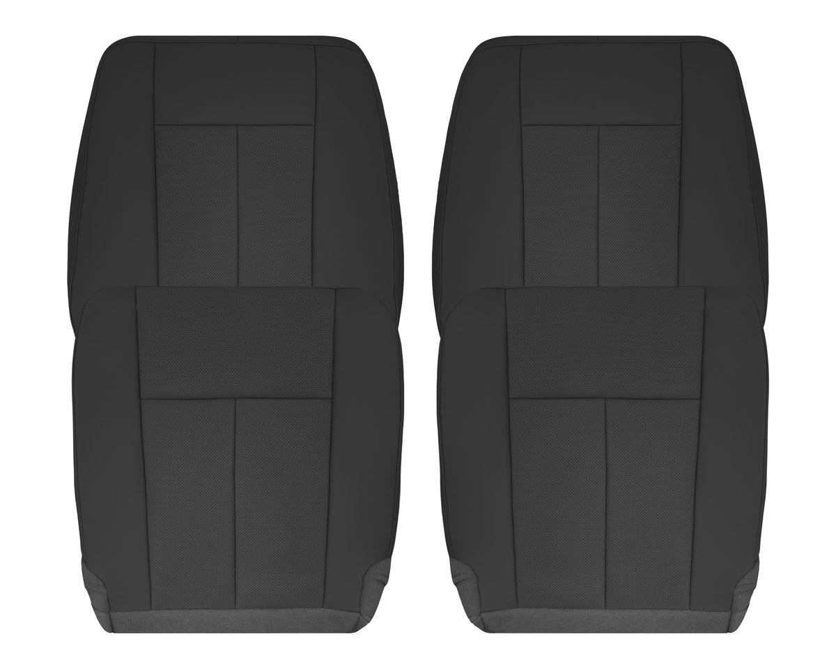2007-2014 Ford Expedition Perforated Replacement Seat Cover In Black