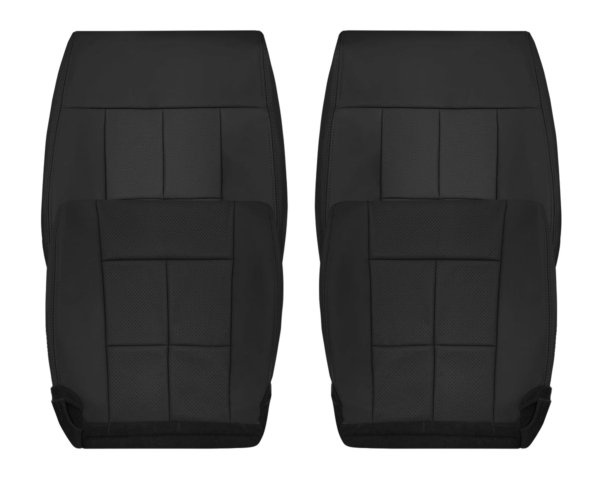 2007 - 2014 Lincoln Navigator Replacement Seat Covers in Black Leather or Synthetic Leather