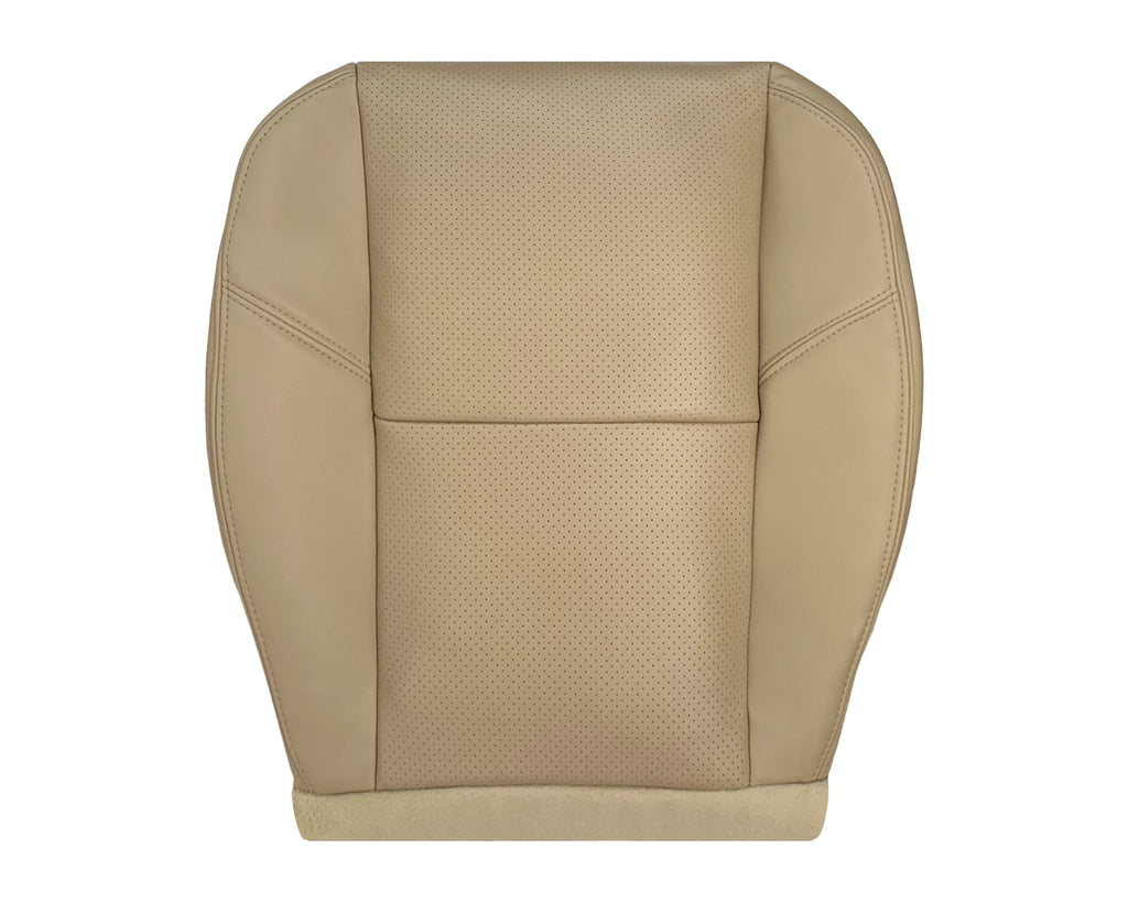 2007-2008 Cadillac Escalade Perforated Seat Cover in VERY Light Cashmere Tan: Choose From Variation