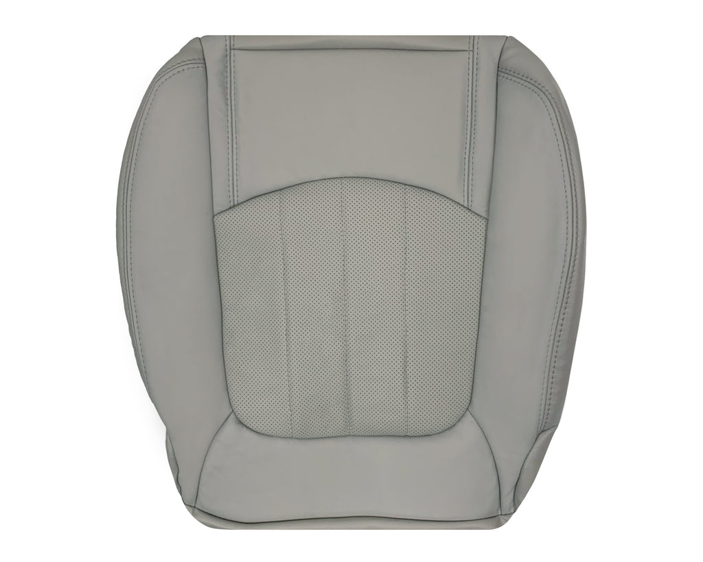 2008-2012 Buick Enclave Perforated Replacement Seat Covers In Gray: Choose Leather or Syn. Leather
