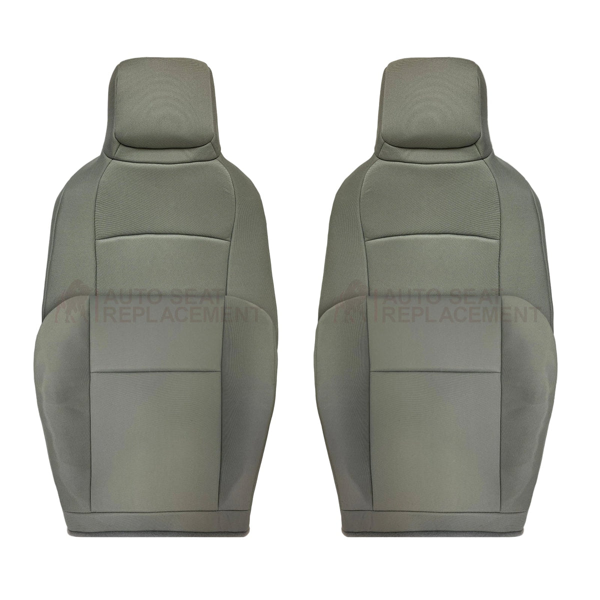 2009-2020 Ford Econoline E350 E450 E550 Gray Cloth Fabric Seat Cover & Cushion Foam