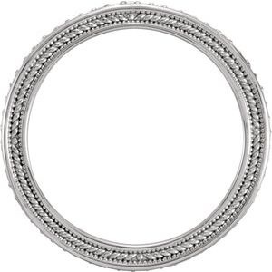 14K White 1/4 CTW Natural Diamond Eternity Band