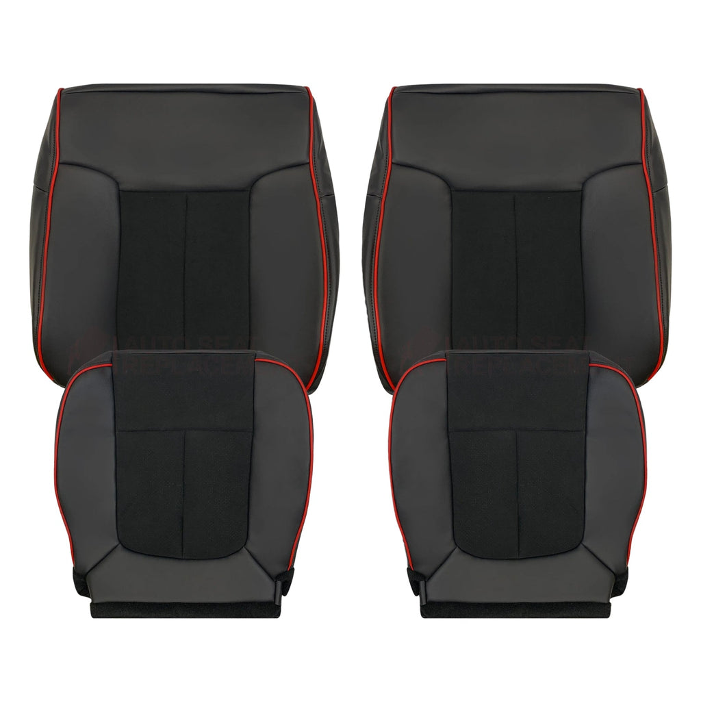 2013–2014 Ford F-150 FX4 Appearance Package Black Seat Cover with Suede Insert