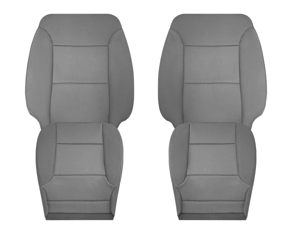 2014-2019 GMC Sierra W/T Base Work Truck Replacement Cloth Seat Cover: Gray