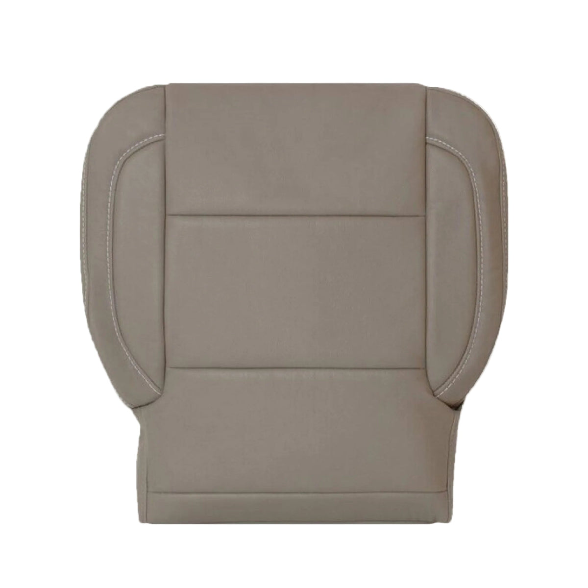 2014-2019 Chevy Silverado Tahoe Suburban & GMC Yukon Non-Perforated Leather Seat Cover Replacement in Black, Gray, or Tan