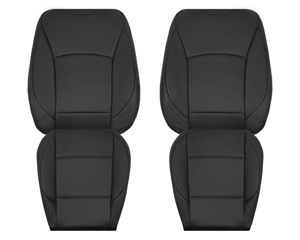 2015-2019 Subaru Outback LIMITED Replacement Leather Seat Covers: Perforated, Black