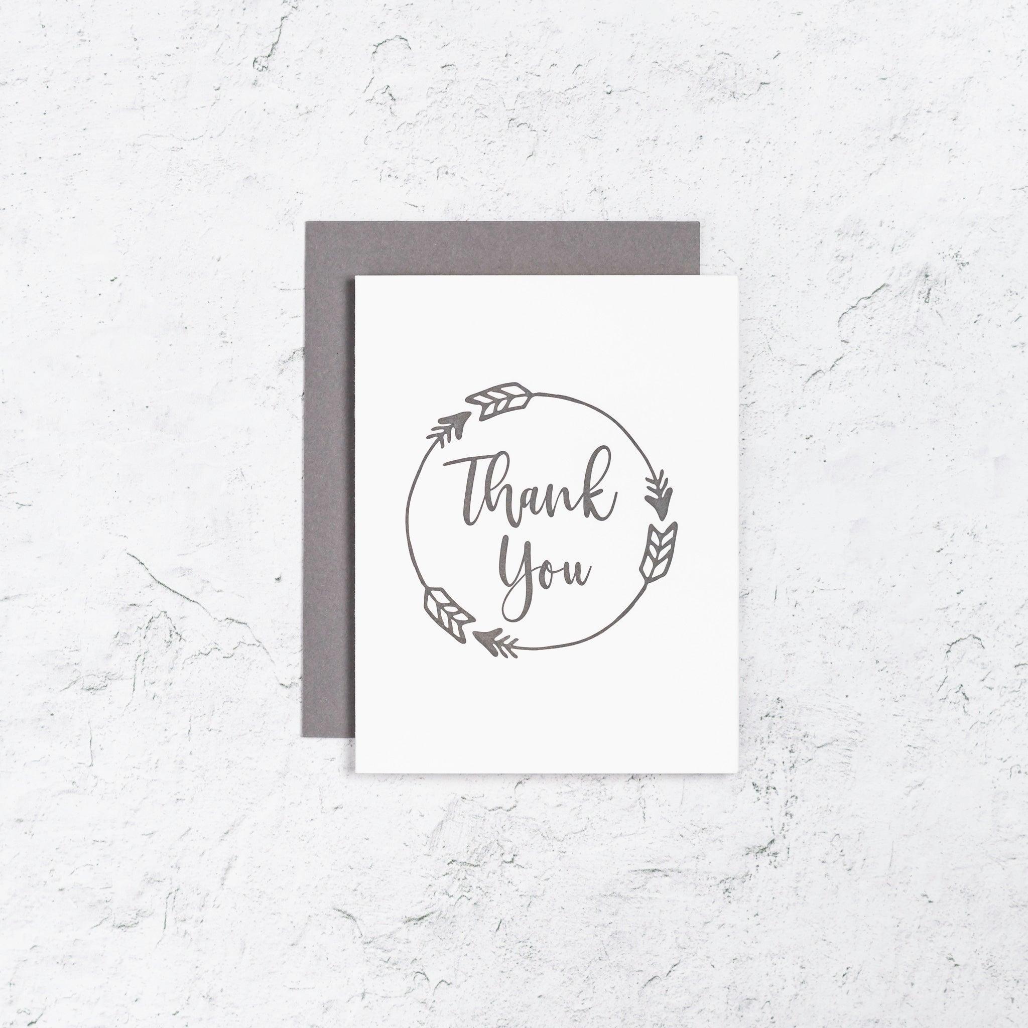 Arrow Thank You Box Set of 10