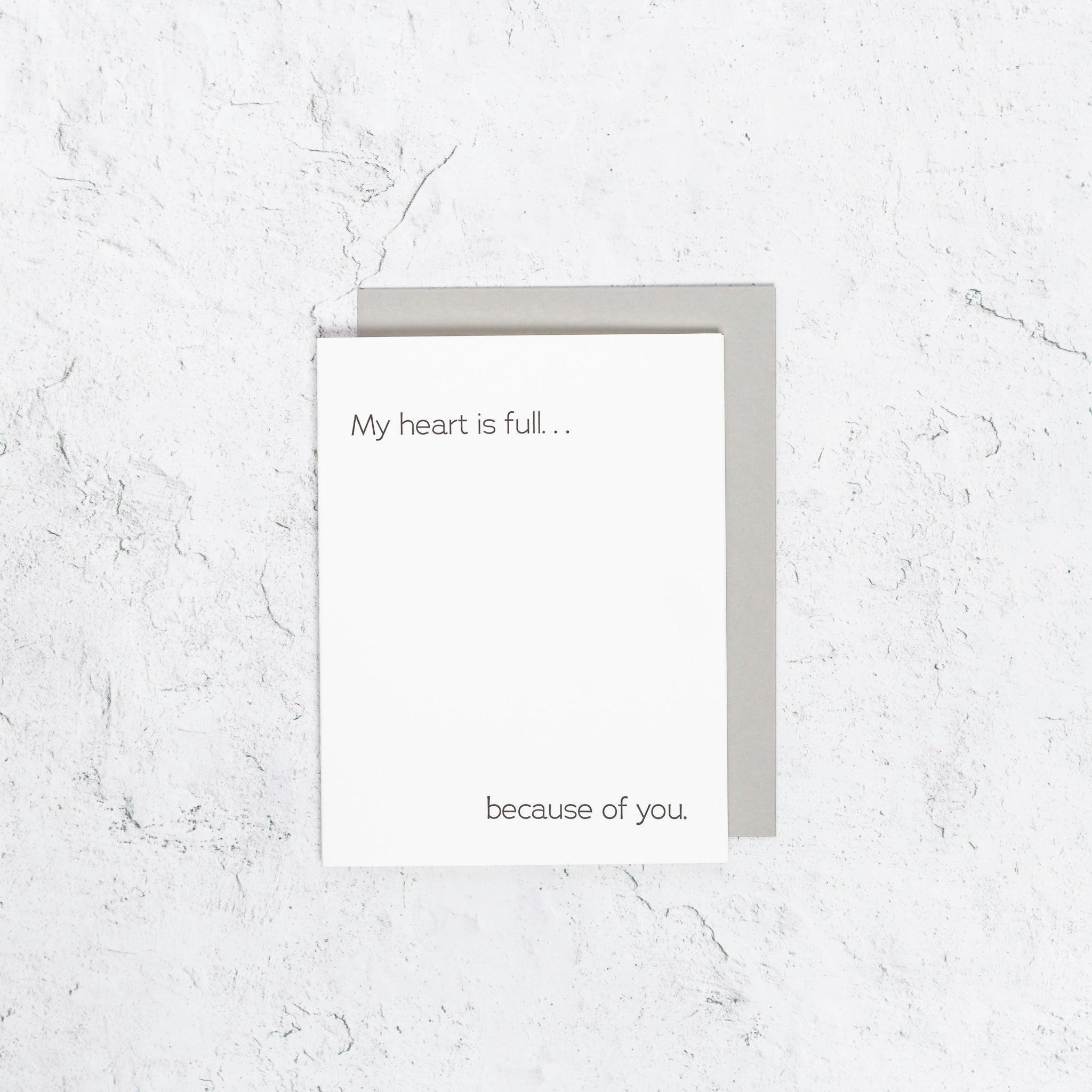 My Heart Is Full Card Box Set of 10