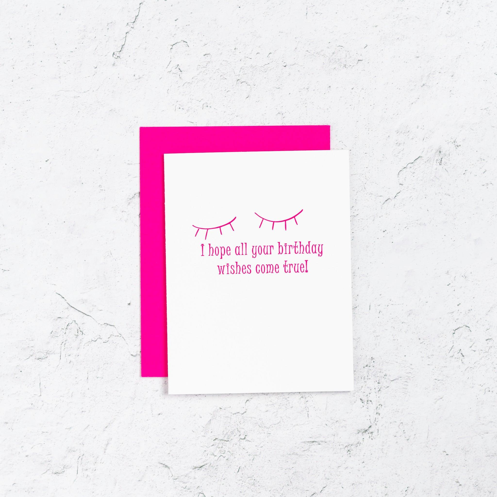 Make a Wish Birthday Card