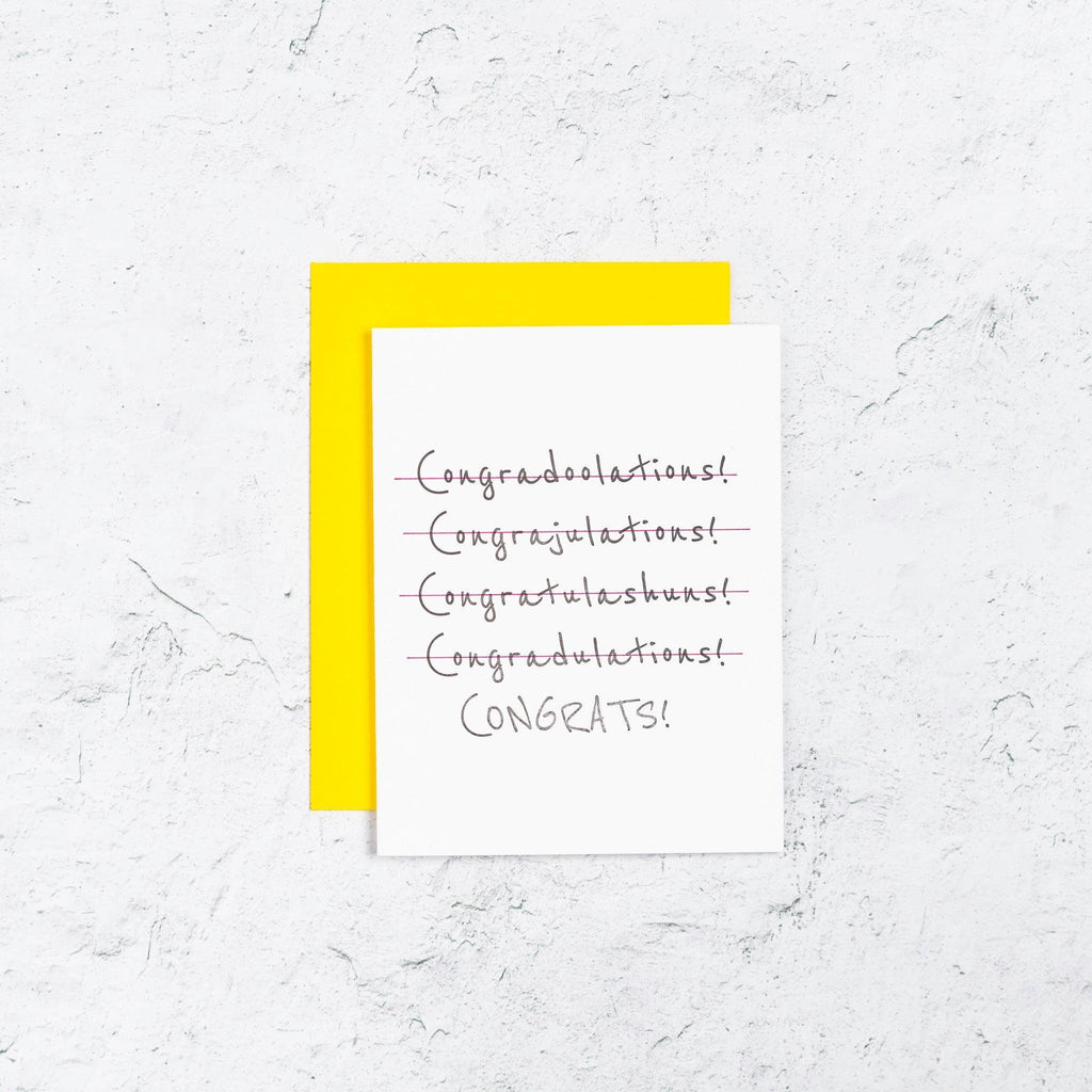Congradoolations Card Box Set of 10