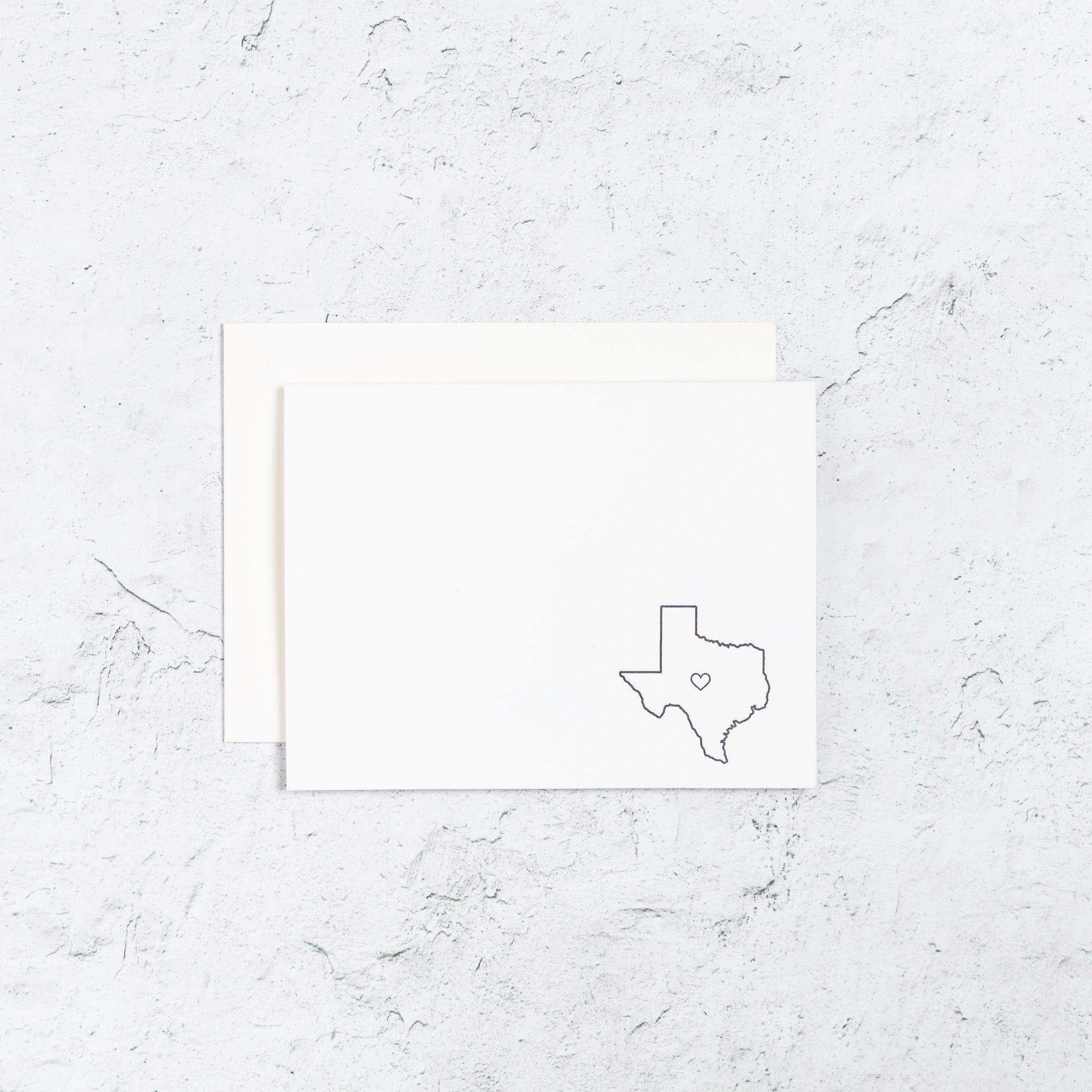 State Icon Notecards - Choose Yours