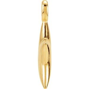 14K Yellow Gold Posh Mommy®  Star Dangle – image 2