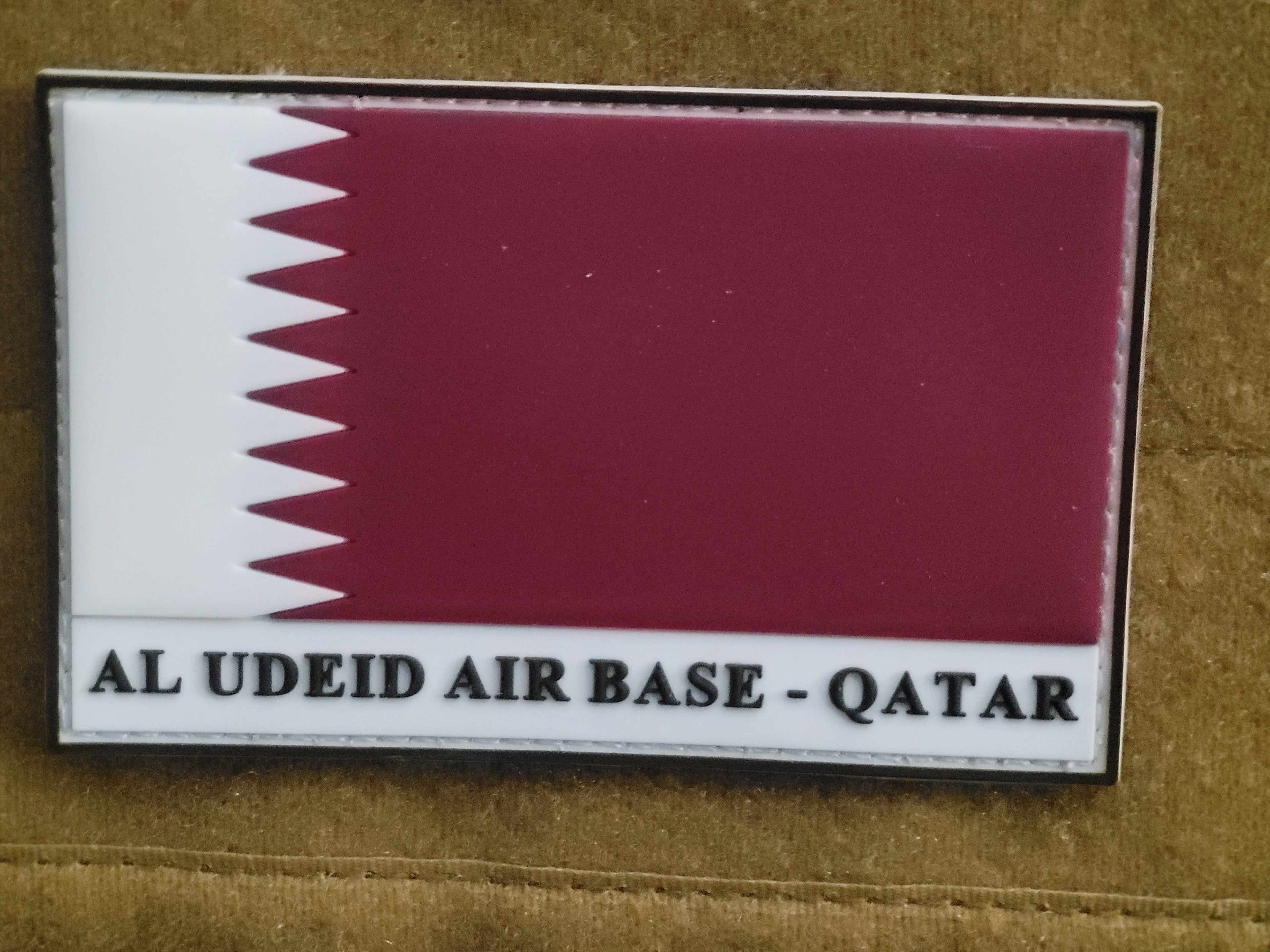 Al Udeid - Qatar Flag