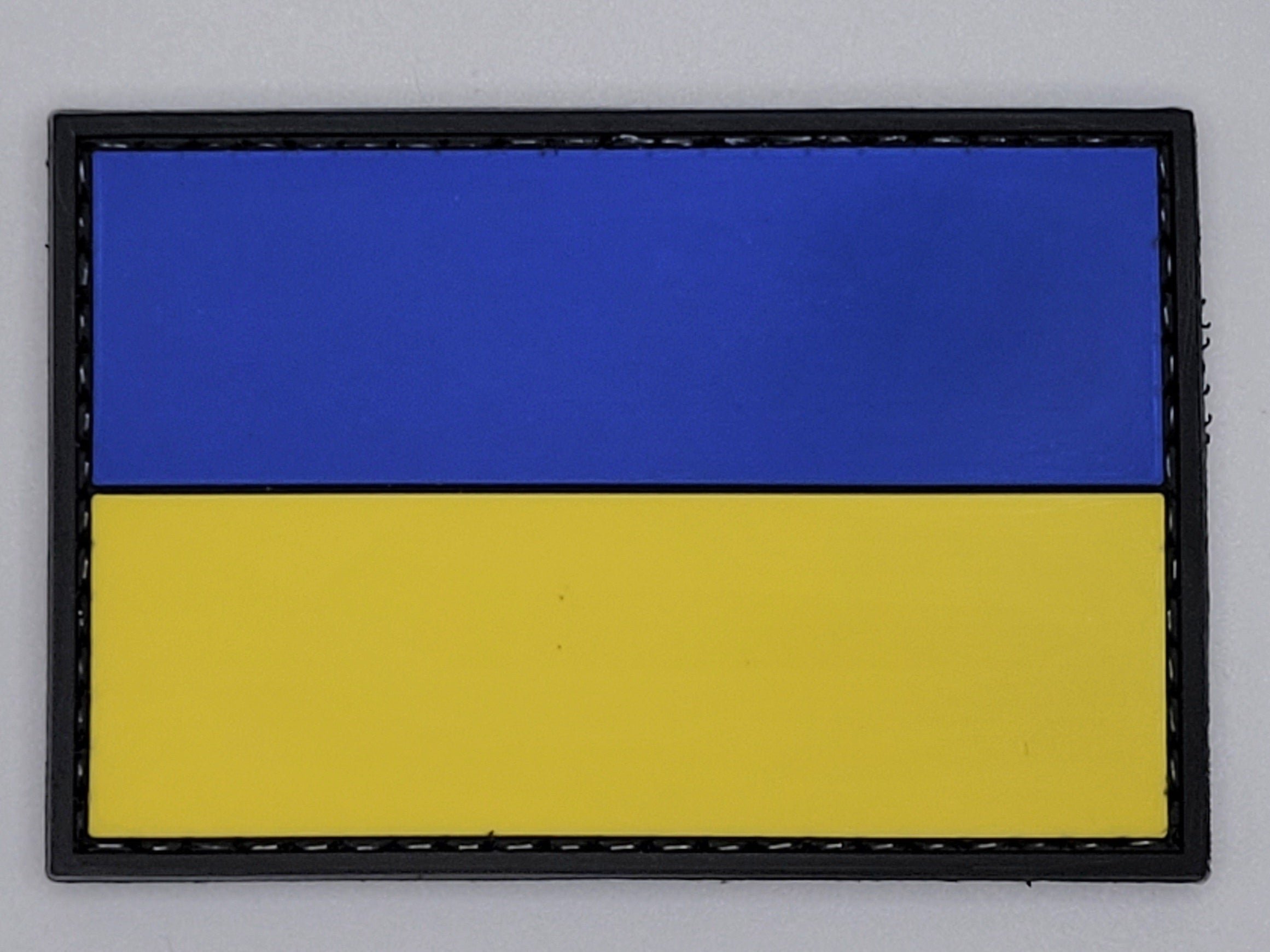 Ukraine Flag PVC Patch Full Color