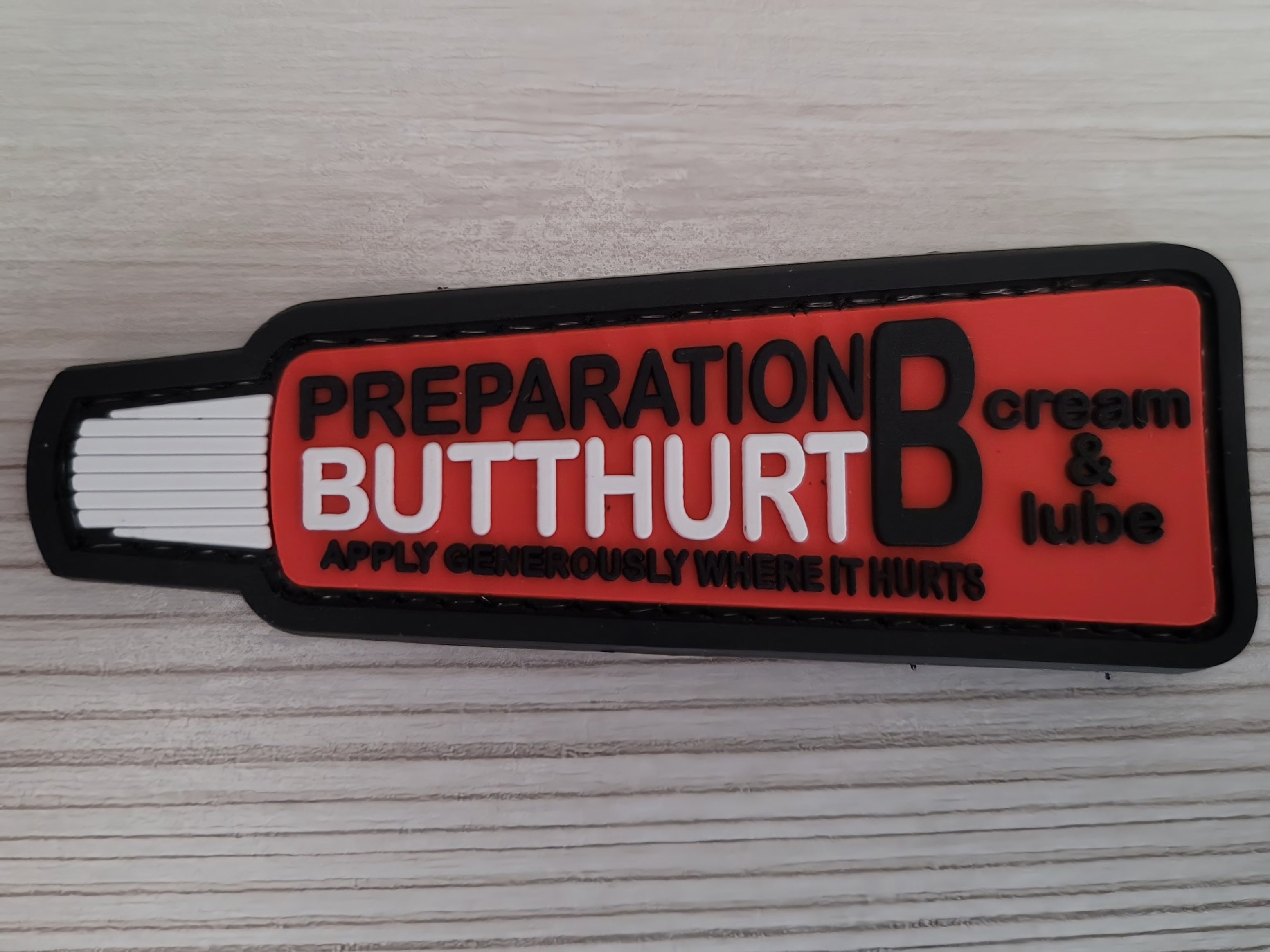 Preparation B Butthurt Cream PVC Patch