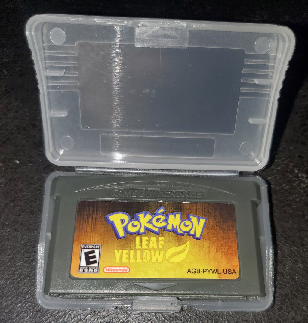 Pokemon Leaf Yellow GBA ROM Hack Video Game Custom Gameboy Advance