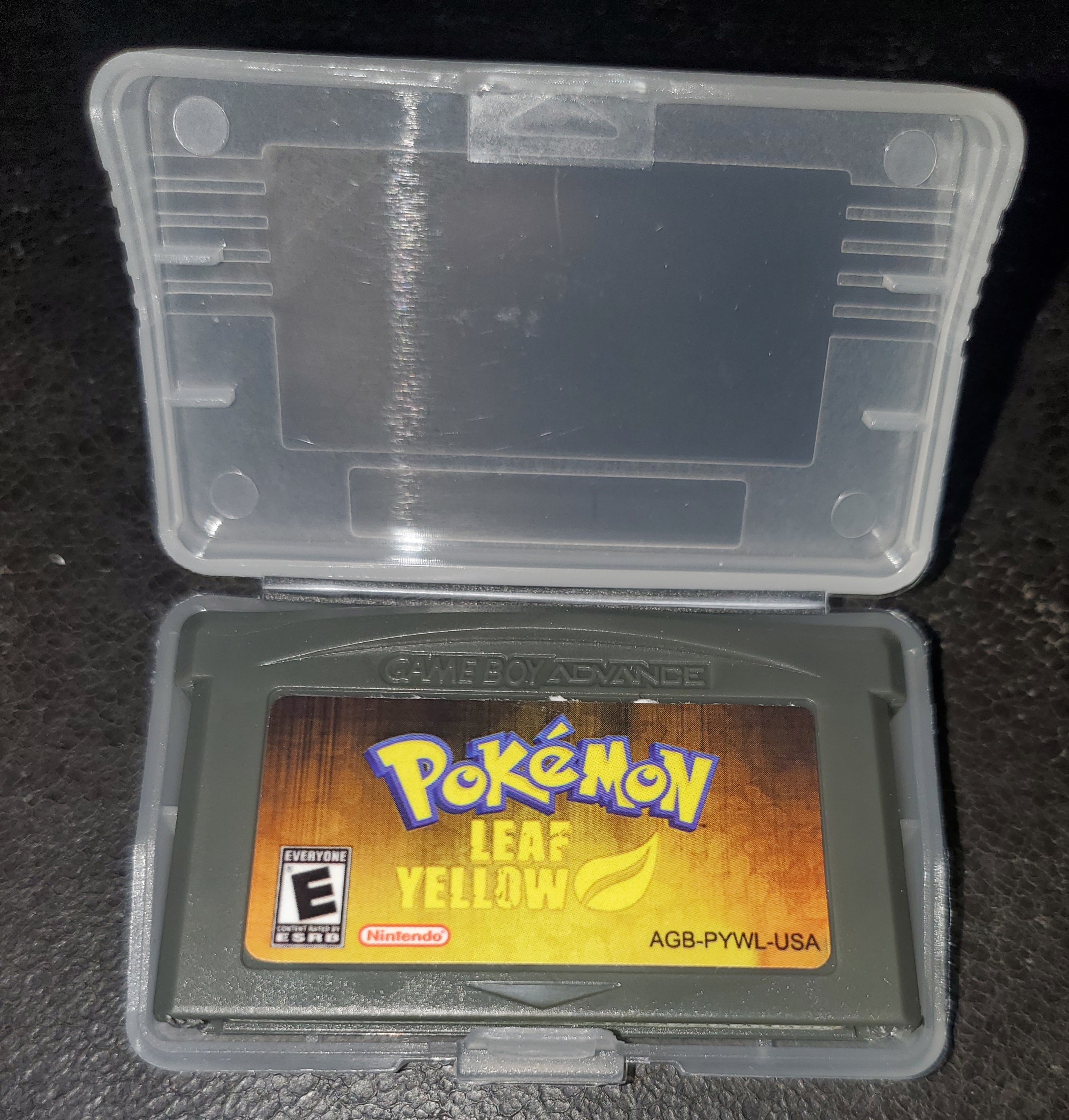 Pokemon Leaf Yellow GBA ROM Hack Video Game Custom Gameboy Advance