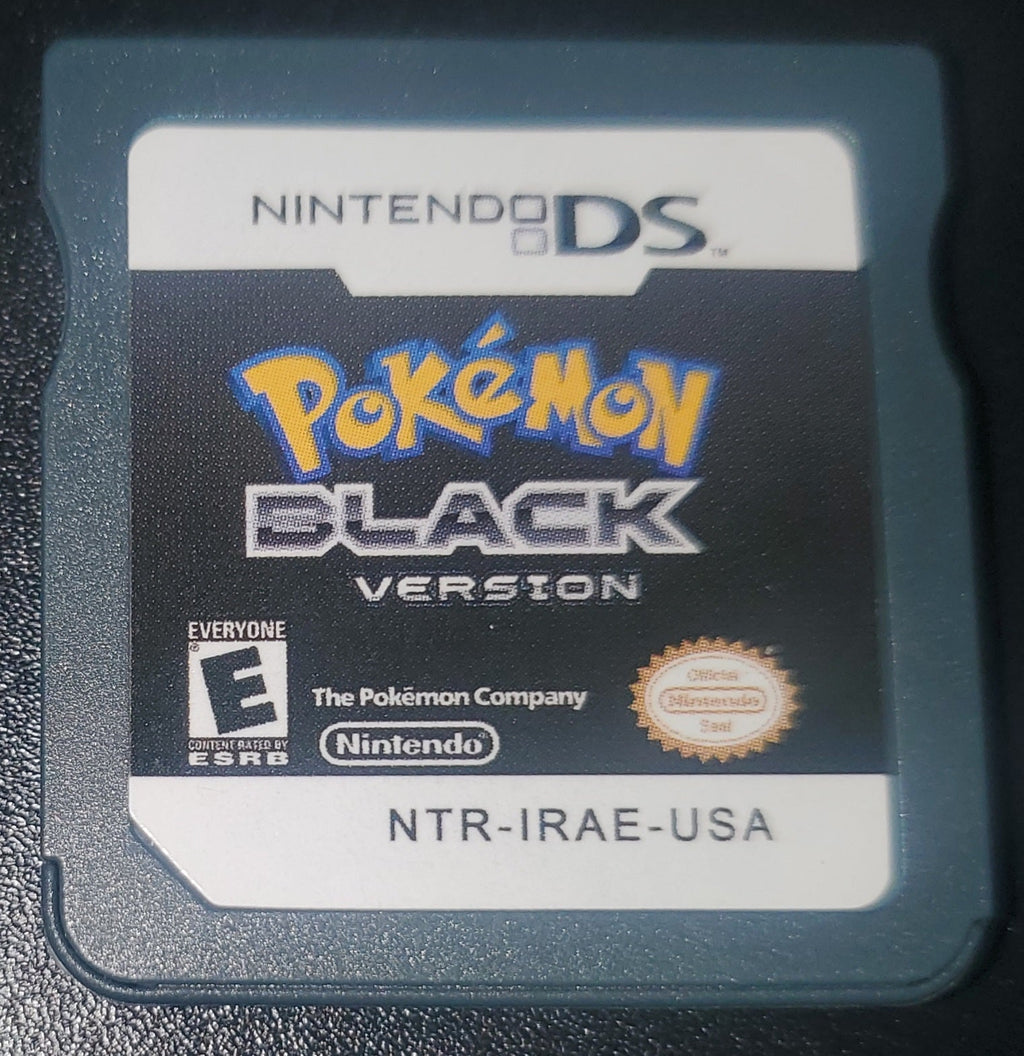 Pokemon Black Version 1 Video Game Nintendo DS R4