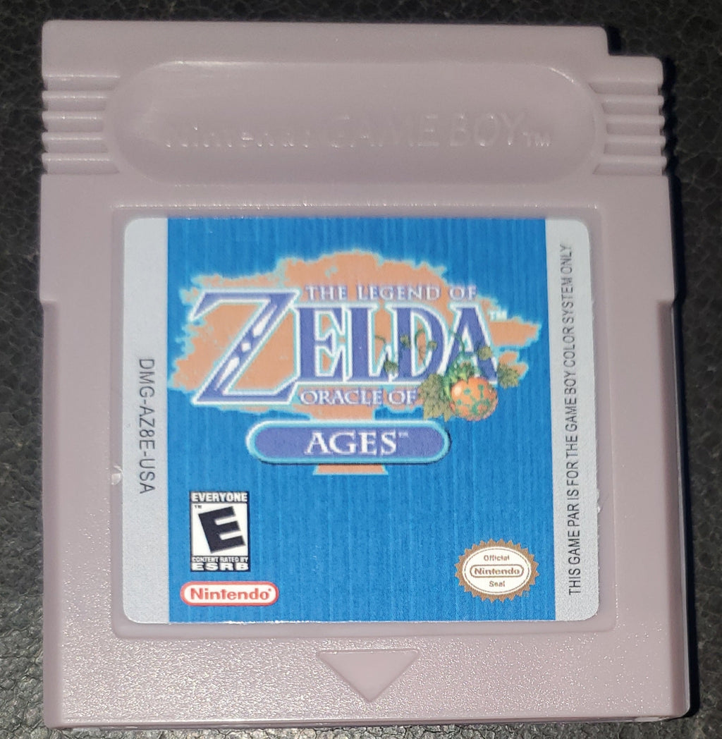 Legend of Zelda Oracle of Ages GBC Video Game Boy Color