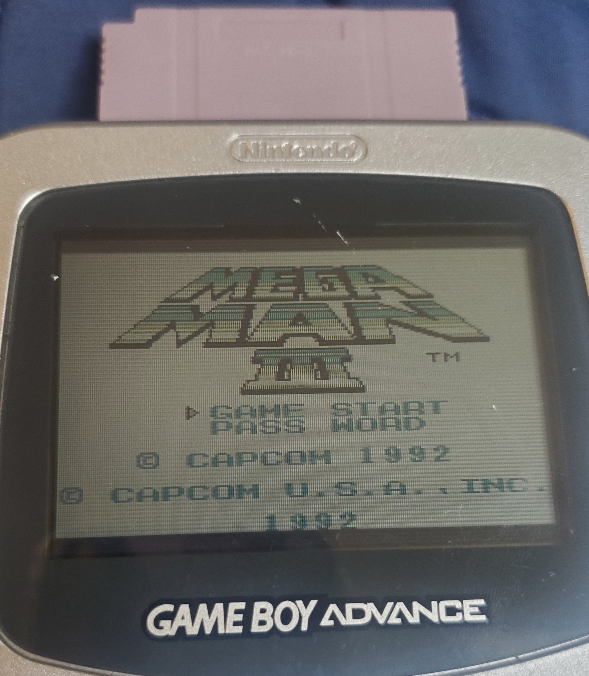 Mega Man 3 GB Video Game Cartridge Game Boy