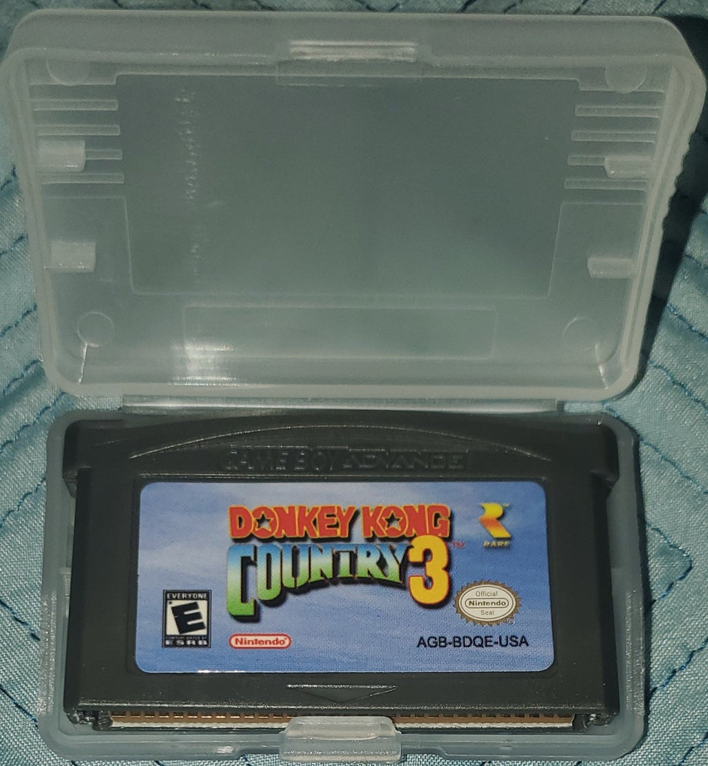 Donkey Kong Country 3 GBA Video Game Cartridge Nintendo Game Boy Advance 2005